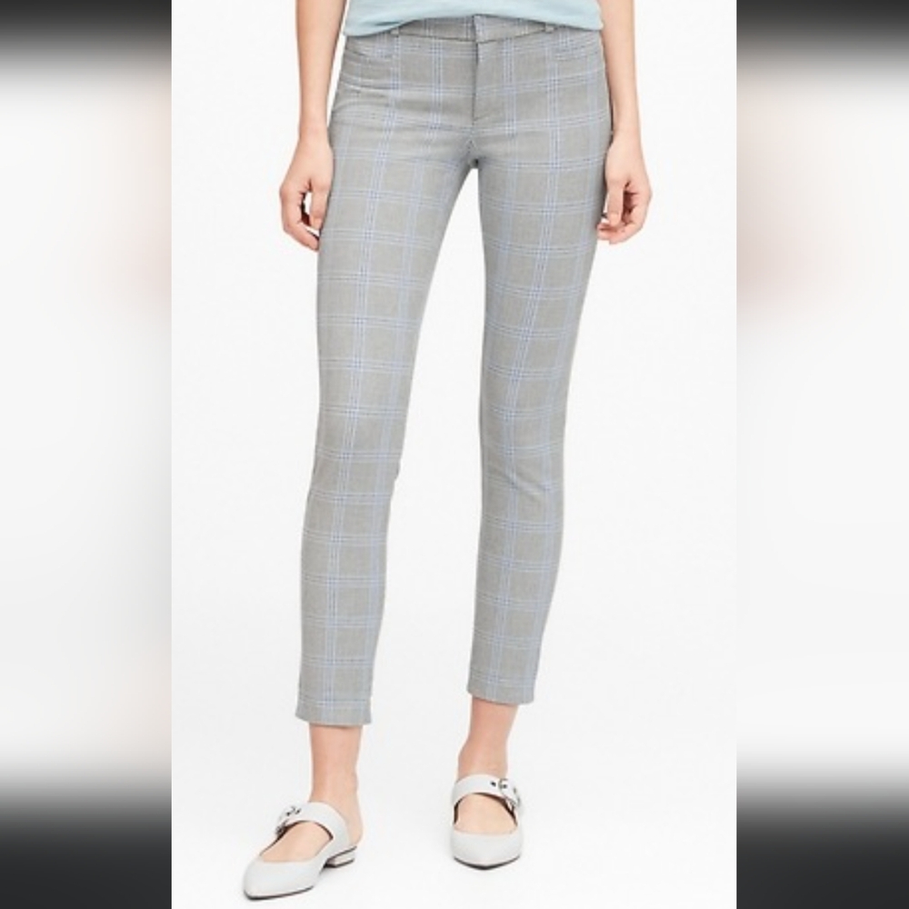 Banana Republic Plaid Sloan Pants